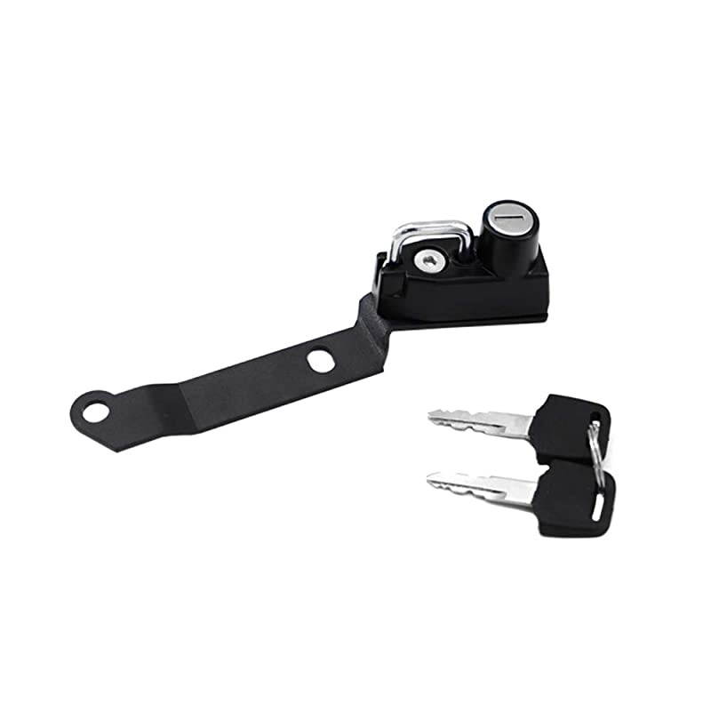 Helmet Lock AntiTheft for Yamaha YZFR25 up2019 YZFR3 MT25 MT03 up2020 Black