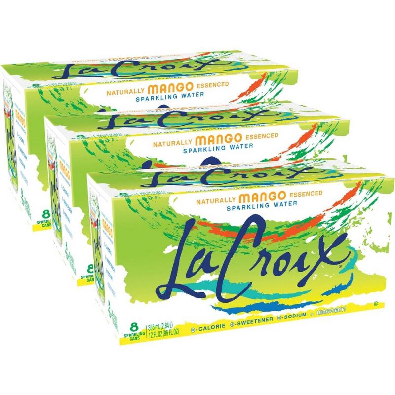 LaCroix Mango Sparkling Water - 8pk/12 fl oz Cans