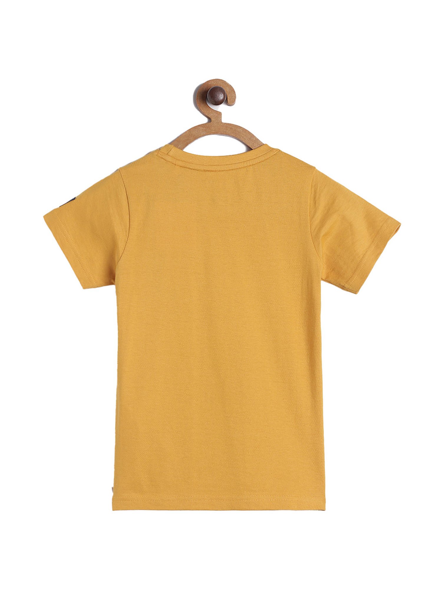 Tales & Stories Kids Yellow Printed  T-Shirt