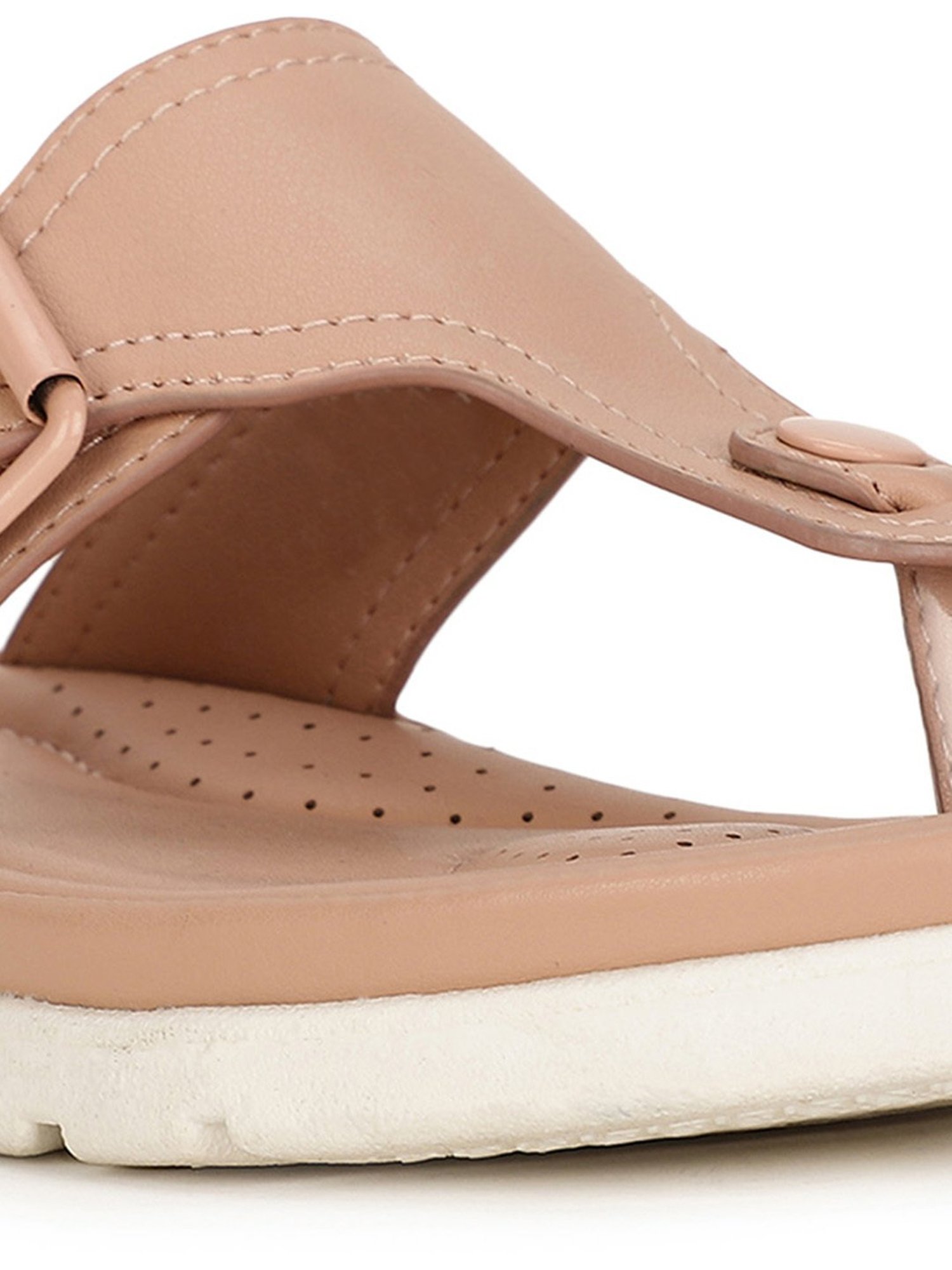 Bata Women's Pink Thong Sandals