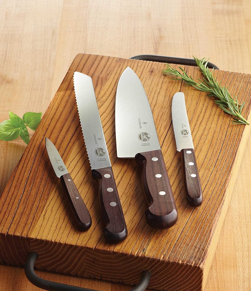 Victorinox Swiss Army 7-Piece Rosewood Cutlery & Block Set