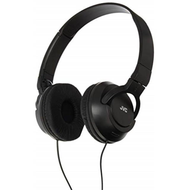 JVC HAS180B The Amazing On-Ear Headphones, Black