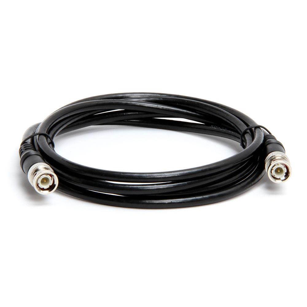 Cmple RG59U 6 Feet BNC Male to BNC Male, 75 Ohm, Coaxial BNC to BNC Video Cable, 6FT Black
