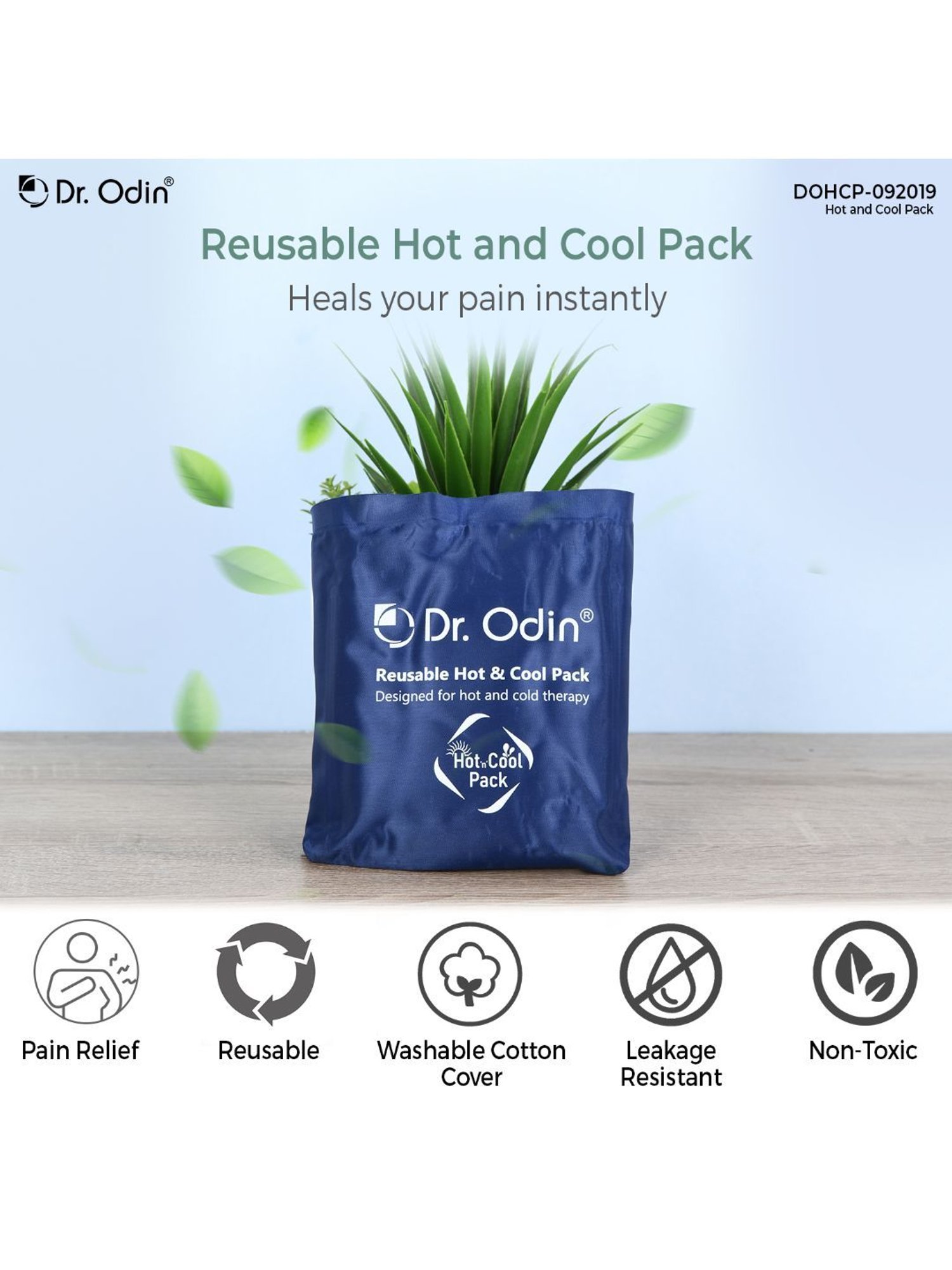 Dr. Odin Hot and Cool Gel Pack (Blue)