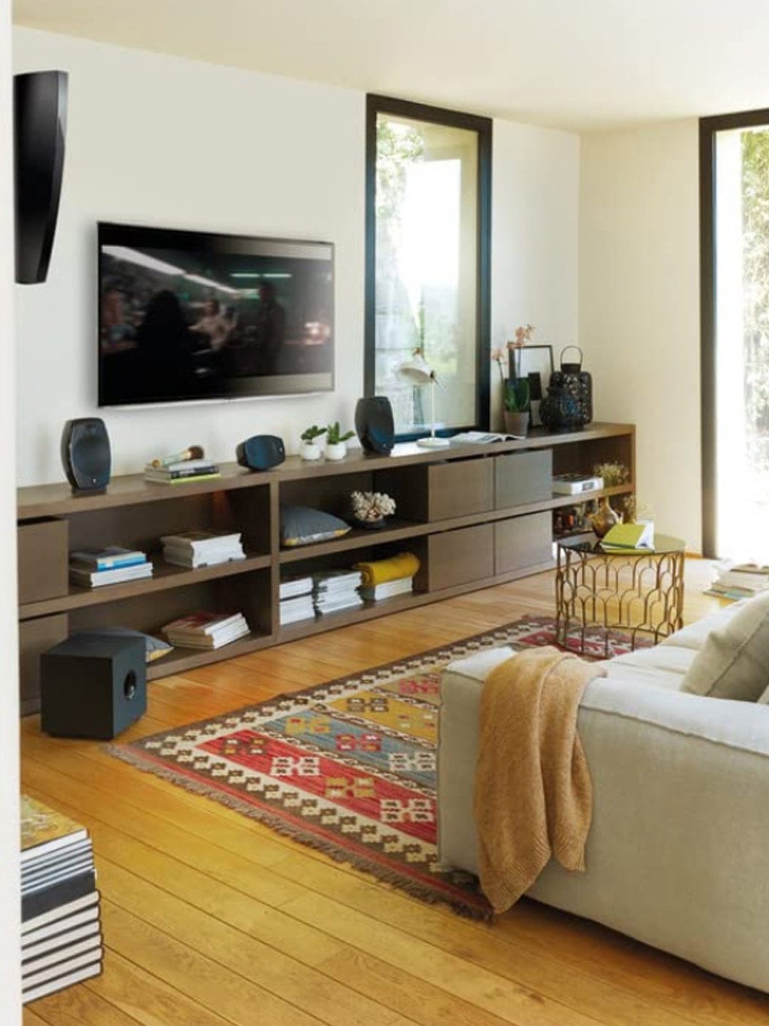 I Kall IK-444 5.1 Channel Home Theatre (Black)