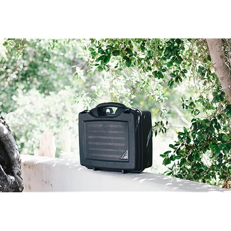 Wireless Microphone Case - Hard Shell Mic Case with Customizable Foam Compatible with Sennheiser, Shure, Audio Technica, Nady, VocoPro, AKG Systems with Receivers, Transmitters and Mics