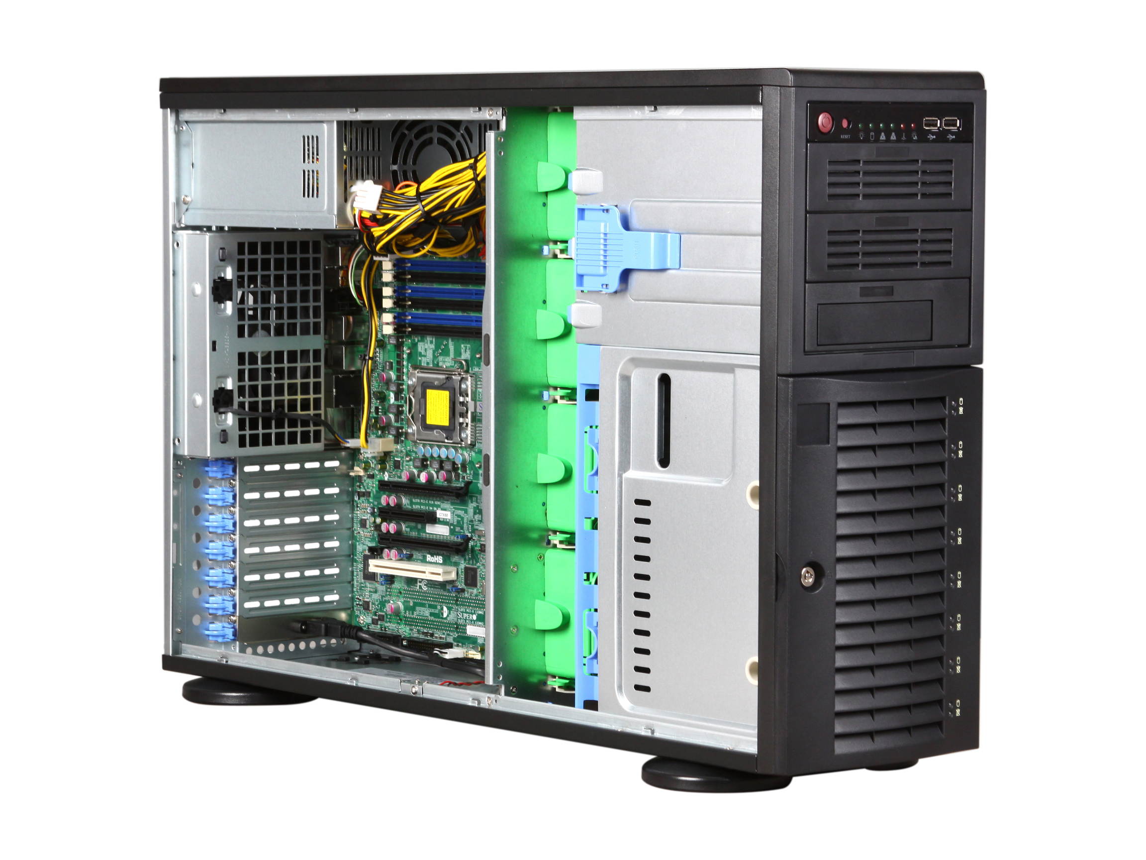 SUPERMICRO SYS-5046A-XB 4U Rackmountable / Tower Server Barebone