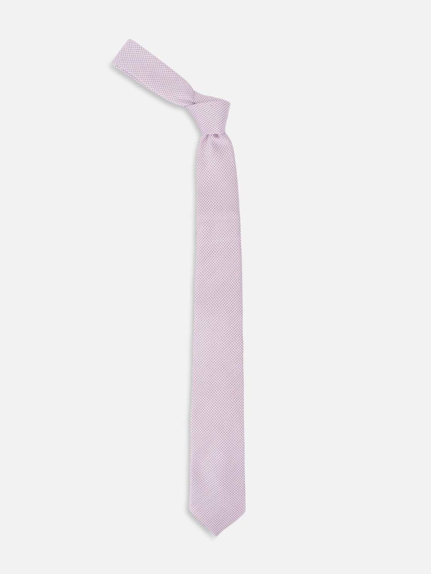 Van Heusen Lilac Embroidered Tie