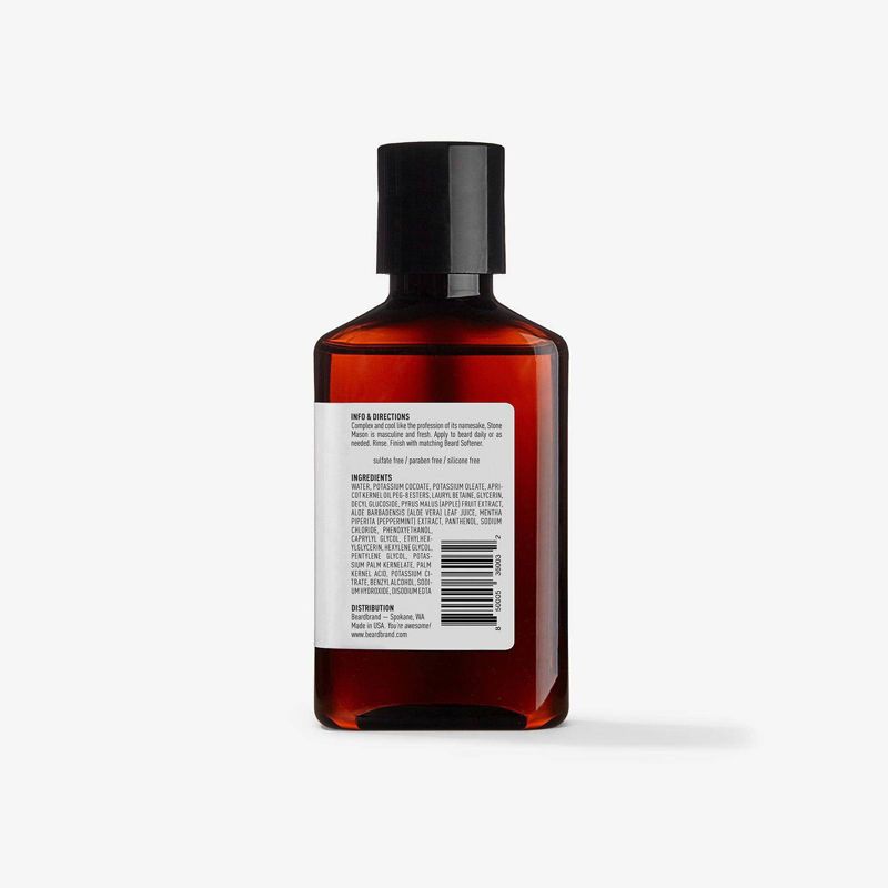 Beardbrand Stone Mason Beard Wash - 3.4 fl oz