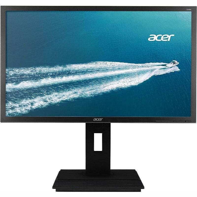 Acer 24" Widescreen LCD Monitor Display WUXGA 1920 X 1200 6 ms 60 Hz IPS|B246WL - Manufacturer Refurbished