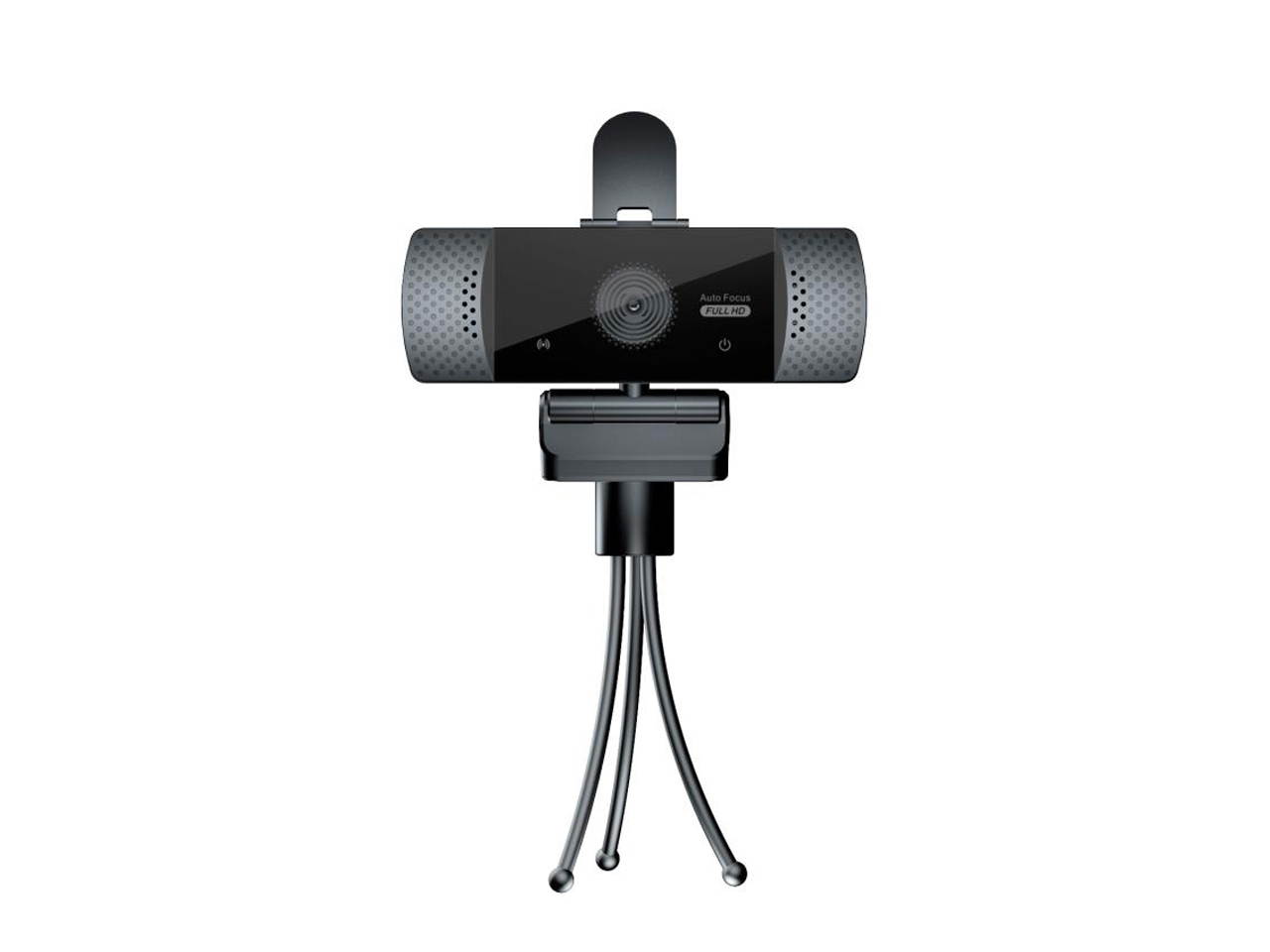 Webcam, 1080P Resolution 200w pixels Live Streaming Camera with Stereo Microphone, Desktop or Laptop USB Webcam for Widescreen Video Calling and Recording