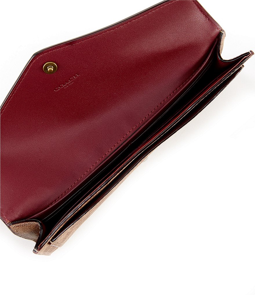 COACH Signature Wyn Colorblock Wallet