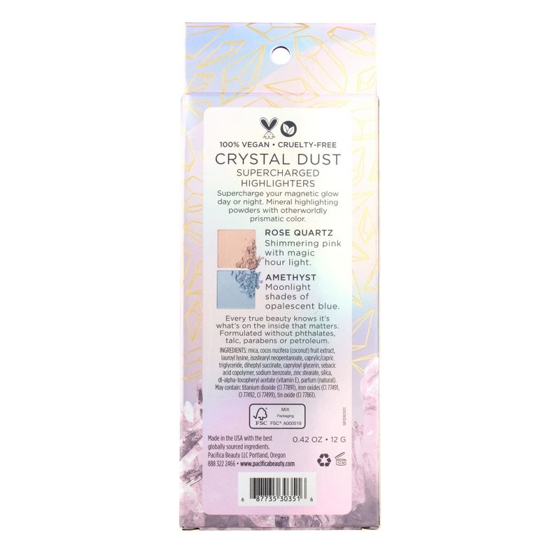 Pacifica Crystal Dust Supercharged Highlighters 2.24oz