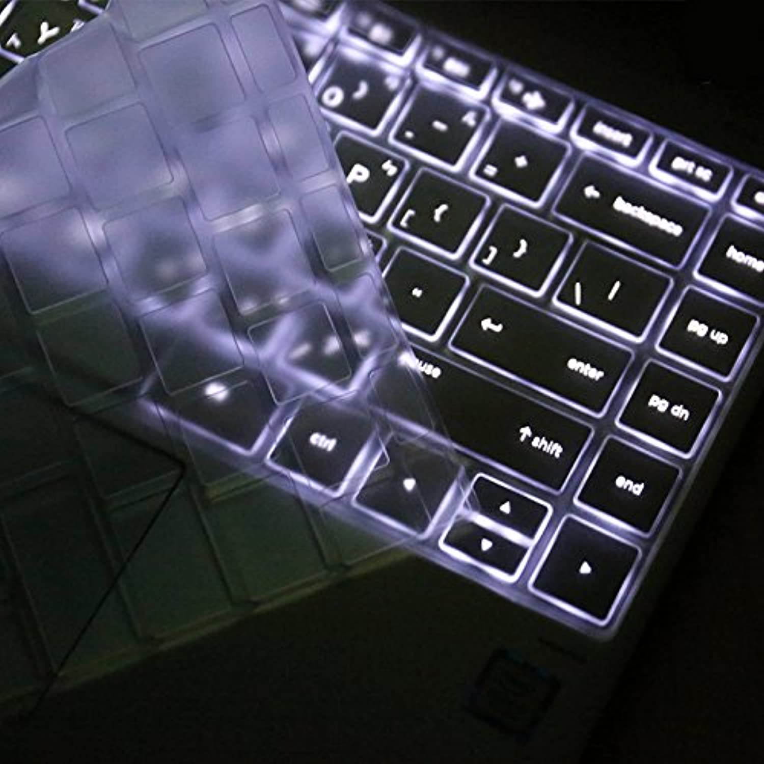 XSKN Keyboard Skin for HP Spectre X360 2-in-1 13.3" 13-W013DX 13-W023DX 13-AC013DX 13-AC023DX 13-AC033DX Series Touch-Screen Laptop, Ultra Thin Clear TPU Keyboard Cover US layout