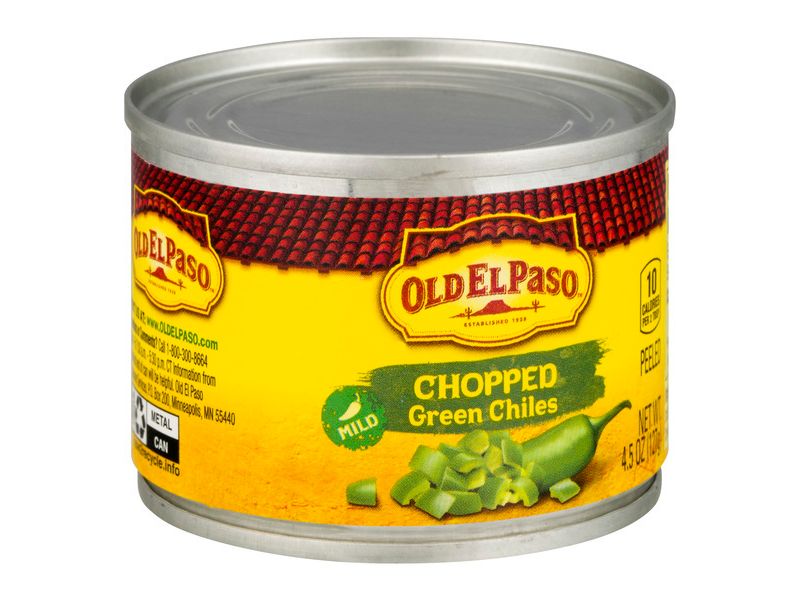 Old El Paso Green Chiles Chopped 4.5oz