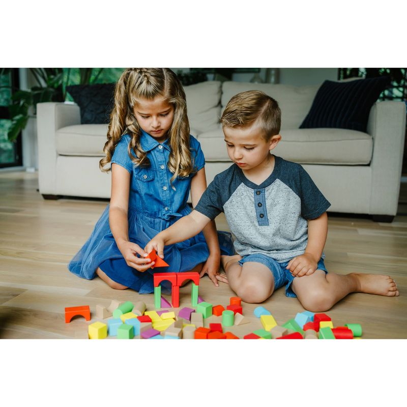 Chuckle & Roar Wood Block Set - 75pc