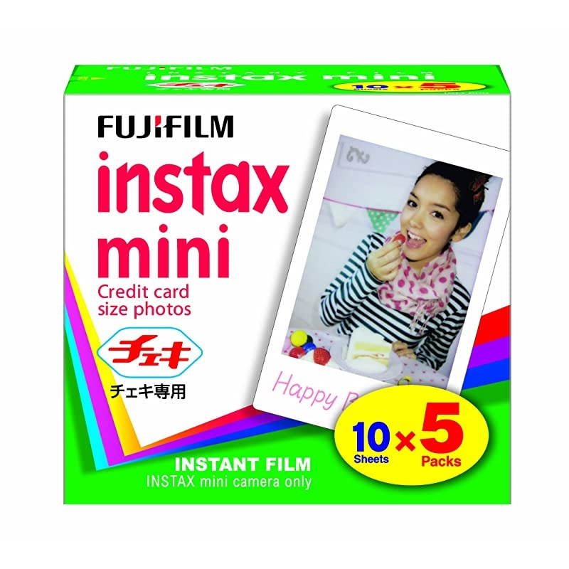 Instax Mini Cheki Film 5pack(10picture X5)
