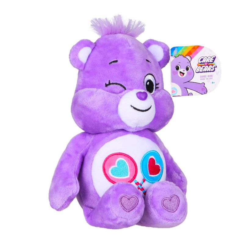Care Bears Basic Bean Plush - Share Bear