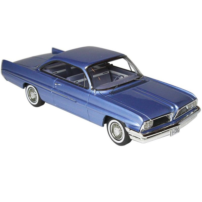 1961 Pontiac Catalina Twilight Mist Blue Metallic Limited Edition to 220 pieces 1/43 Model Car by Goldvarg Collection