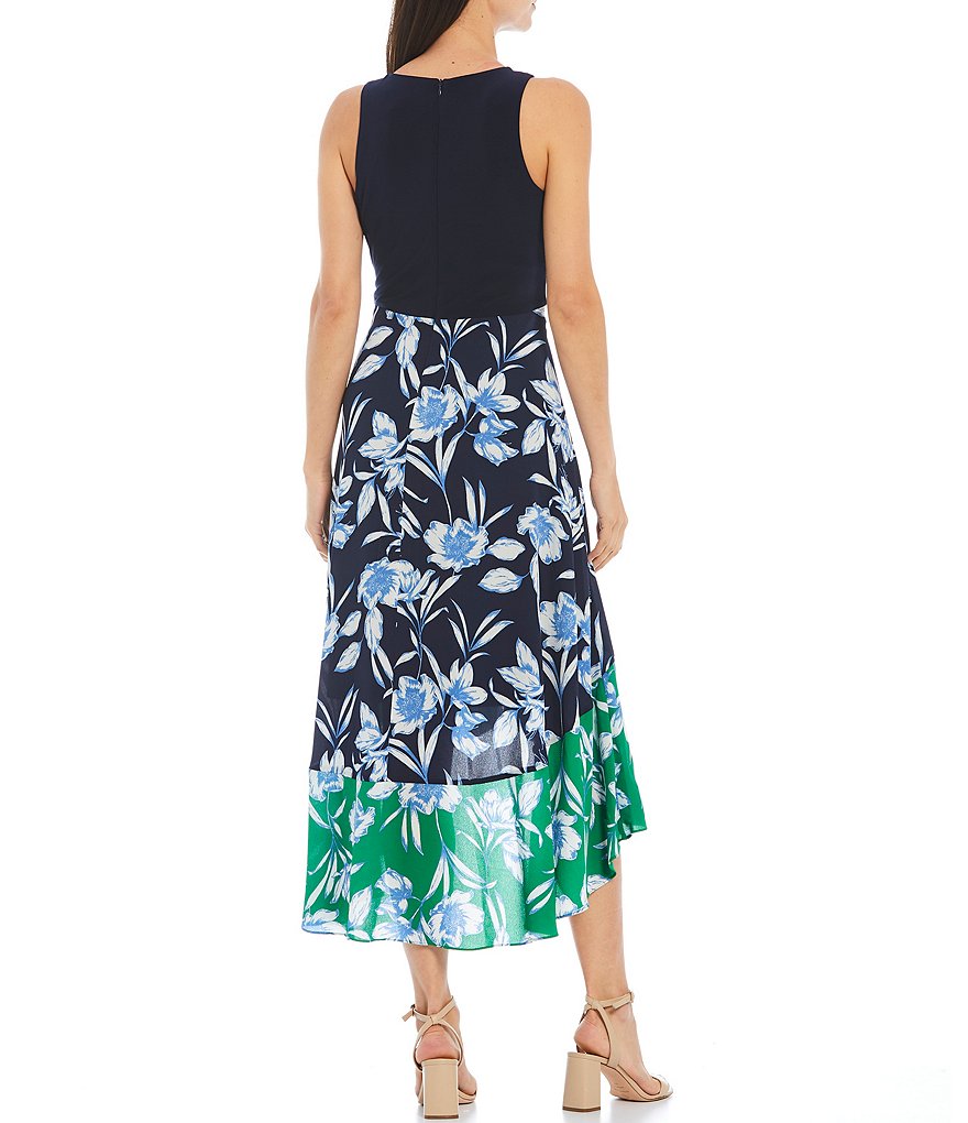 Le Bos 3-Piece Embroidered Trim Duster Pant Set