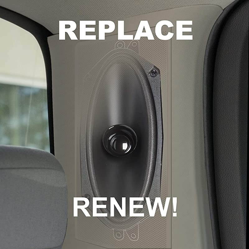 BRS410 120 Watt 4 x 10 Inch Full Range Replacement Car Speaker Sold Individually