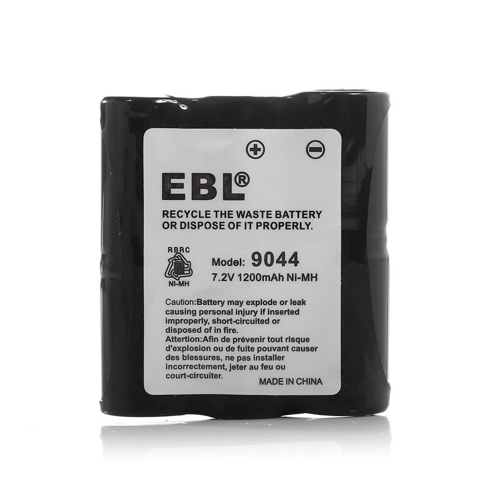 EBL 2 Pack 7.2V 1200mAh Motorola HNN9044 HNN9044A HNN9056 P50 P60 Two-Way Radio Batteries Replacement Battery