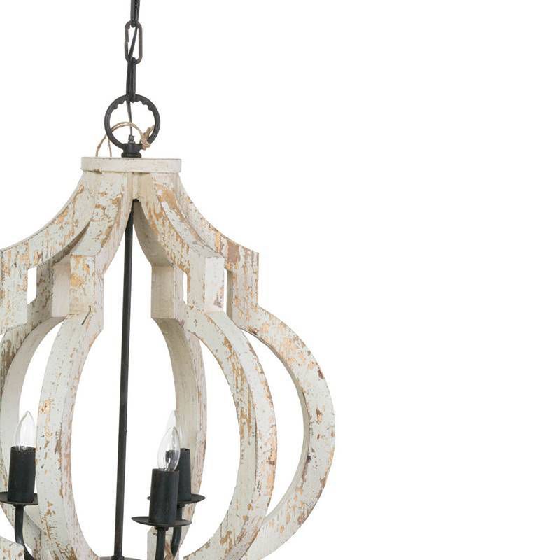 Large Bellamy Chandelier Antique Gold - A&B Home