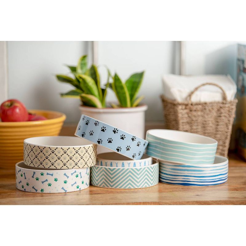 Park Life Designs Circo 4 Cup Dog Bowl - M - 6.25"