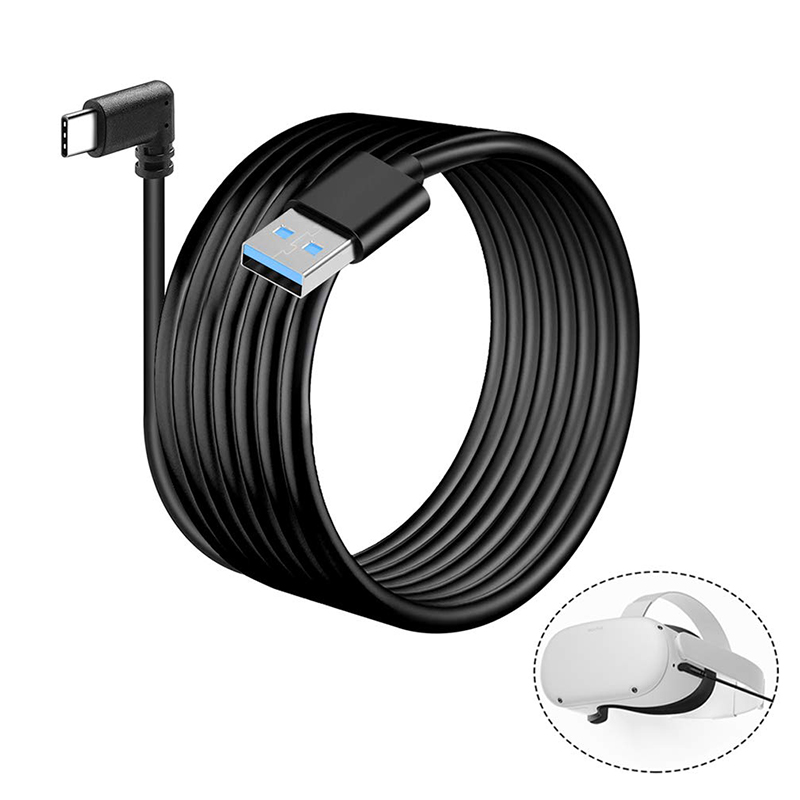 Oculus Link Cable for Quest / Quest 2 Type C to C 10 FT / 3 Meters, High Speed Data Transfer Cable Compatible for Oculus Quest 1 and Quest 2 Accessory to Gaming PC