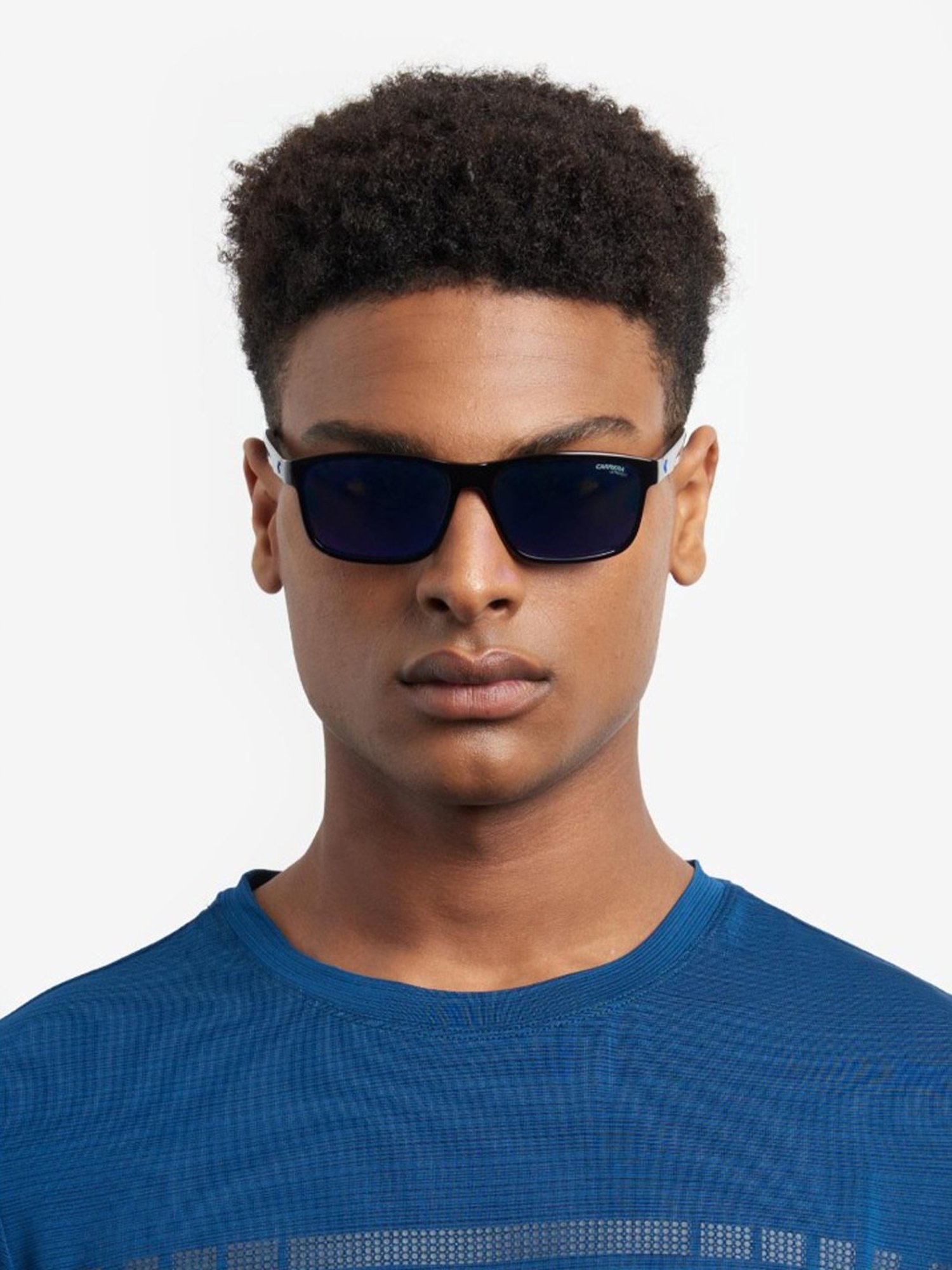 Carrera Blue Rectangular UV Protection Sunglasses for Boys