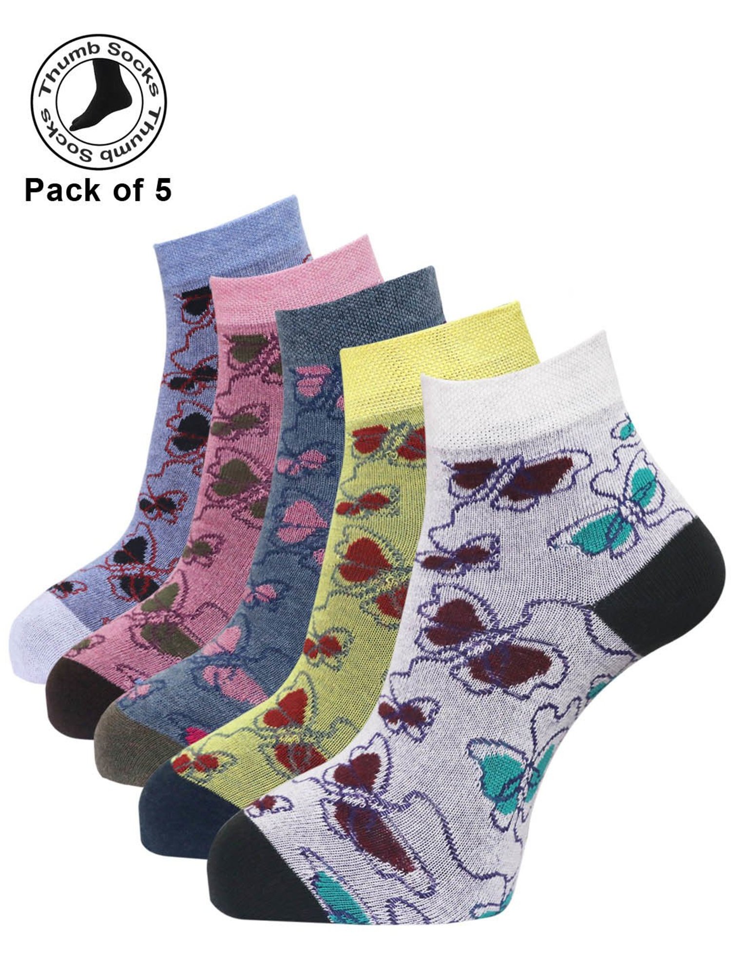 Dollar Assorted Socks - Pack of 5
