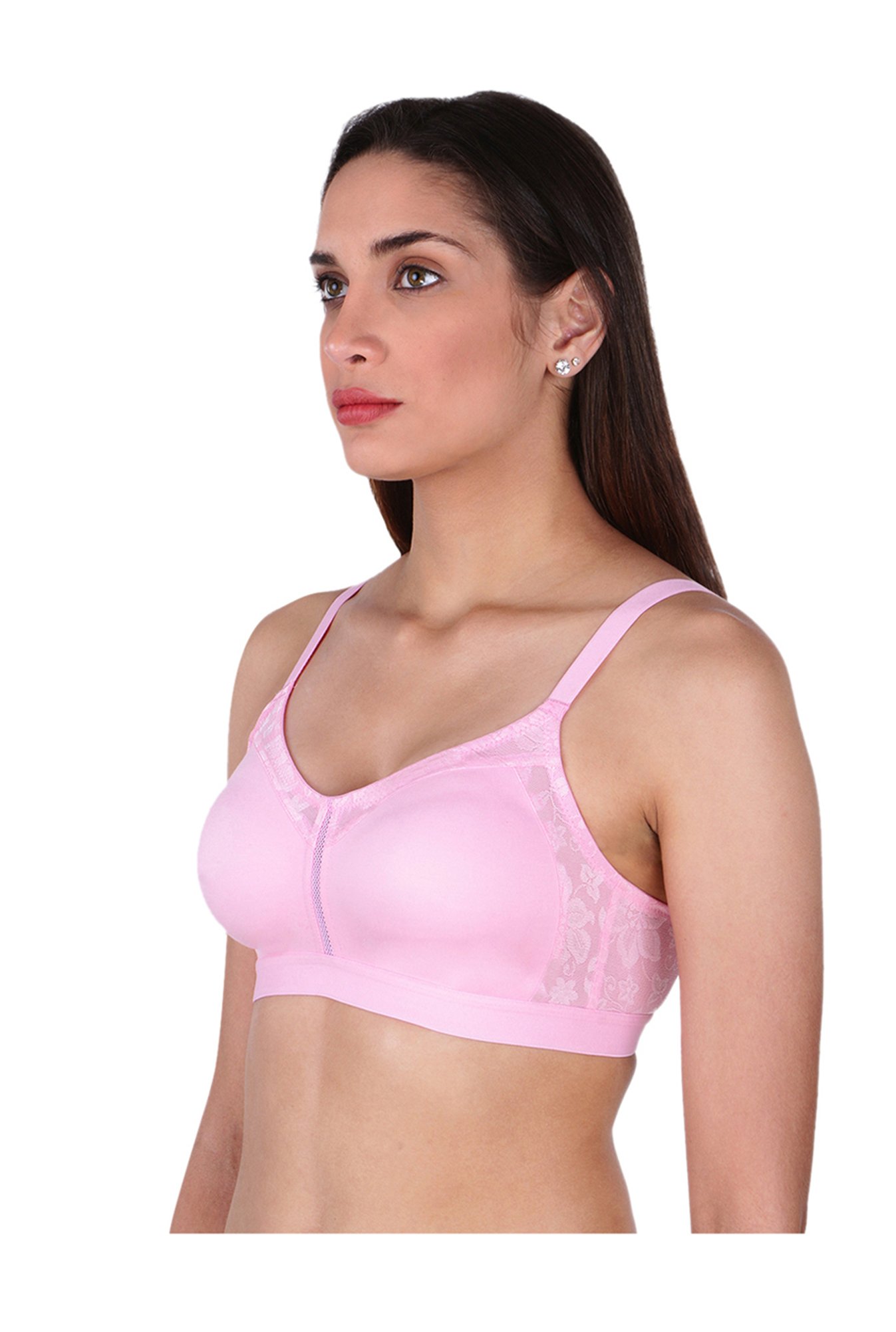 Candyskin Pink Non Wired Non Padded T-Shirt Bra