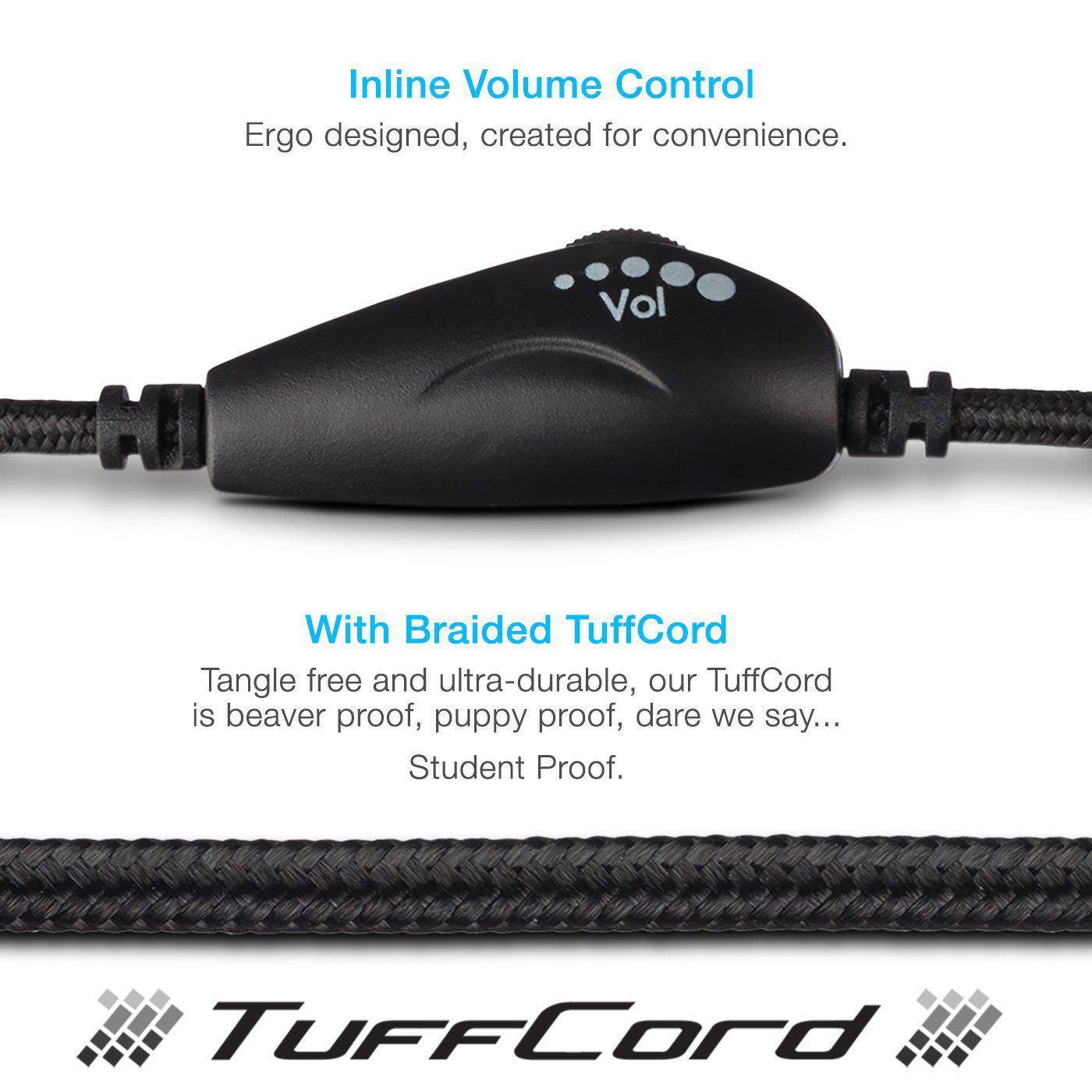 CYBER ACOUSTICS AC-5002 Stereo headset SingleComboPlug