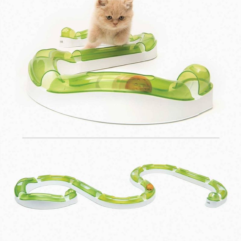 PETKIT Flying Fish Cat Scratcher - White/Blue