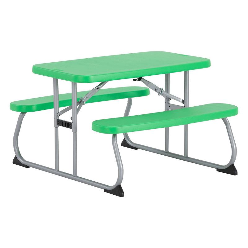Kids Rectangle Patio Picnic Table Spring Green -  Lifetime