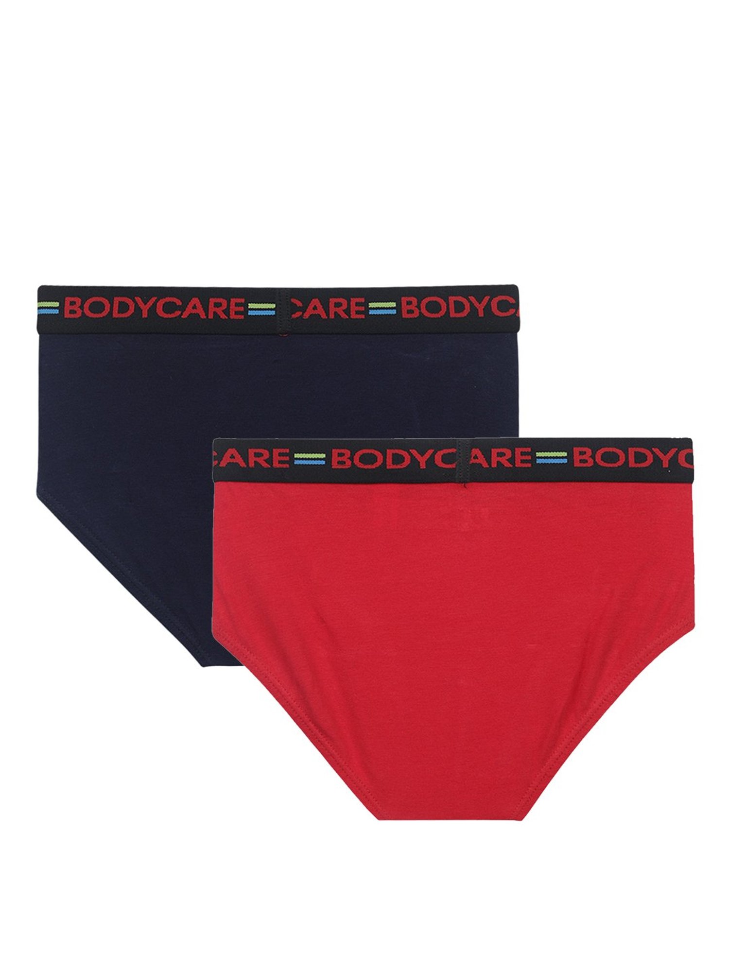 Bodycare Kids Assorted Solid Briefs (Pack Of 2)