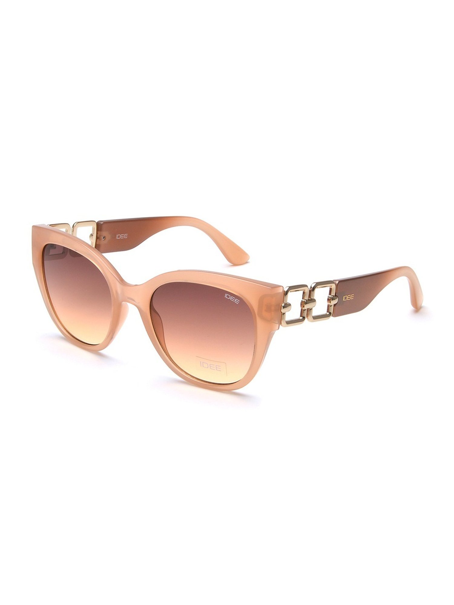 IDEE Brown Oval UV Protection Sunglasses for Women