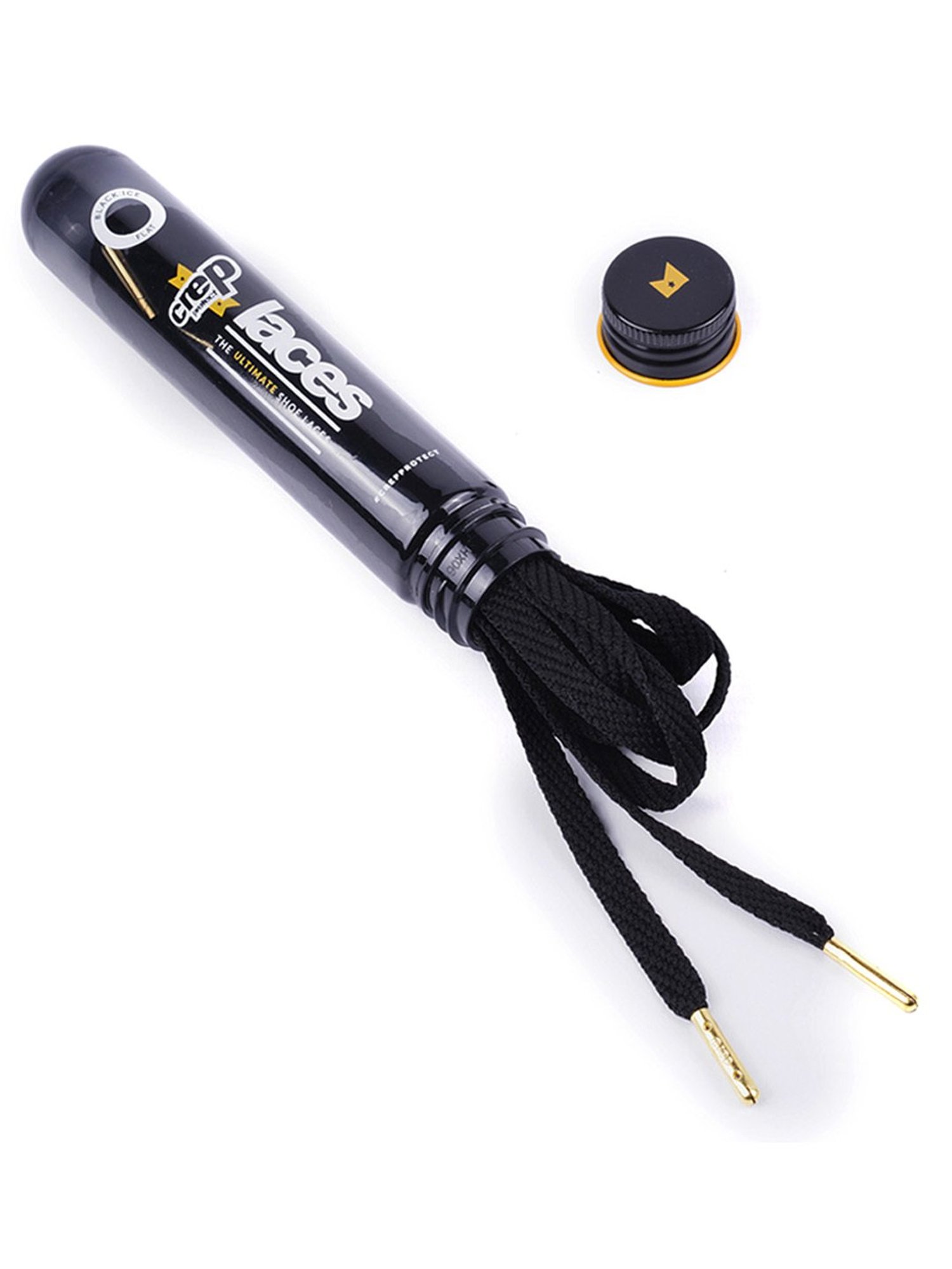 Crep Protect 135cm Flat Mens Laces (Black)