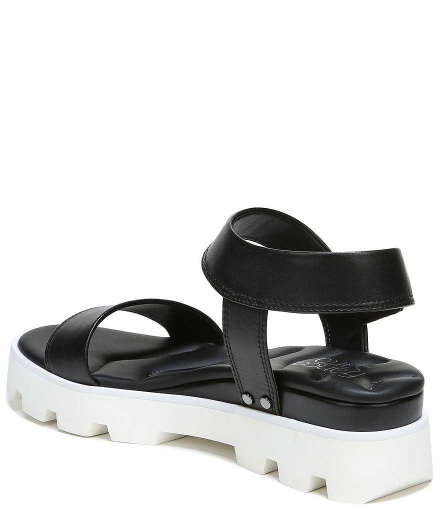 Aetrex Jillian Sport Leopard Print EVA Water Friendly Wedge Sandals