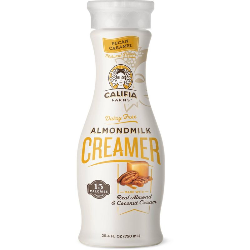 Califia Farms Dairy-Free Pecan Caramel Almond Milk Creamer - 25.4 fl oz