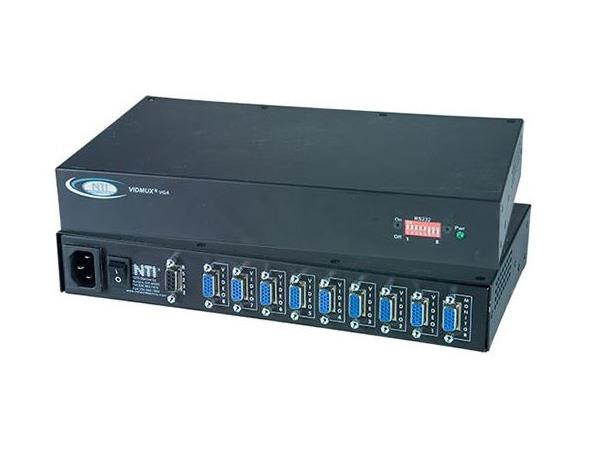 NTI SE-15V-2-2U1C-TTL VGA Video Switch with TTL: 1 Computer Between 2 Monitors w/2-Yr Warranty