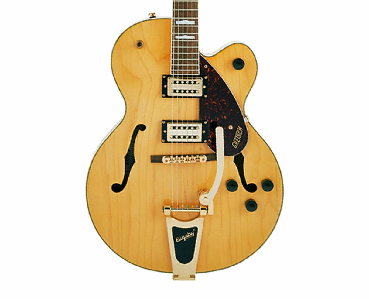Gretsch G2410TG Streamliner Hollow Body Single-Cut with Bigsby Village Amber