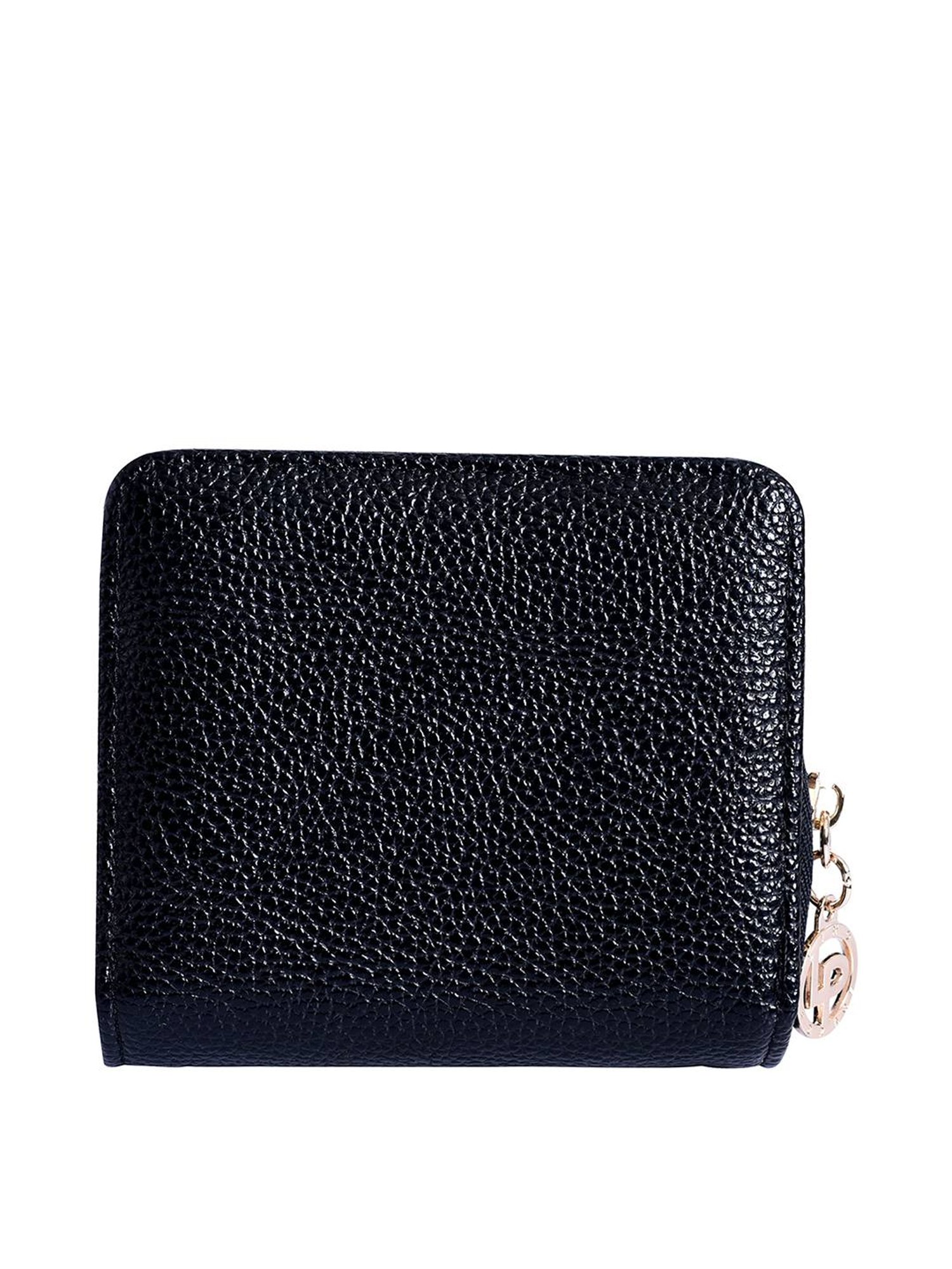 Lino Perros Core Navy Textured  Bi-Fold Wallet for Women