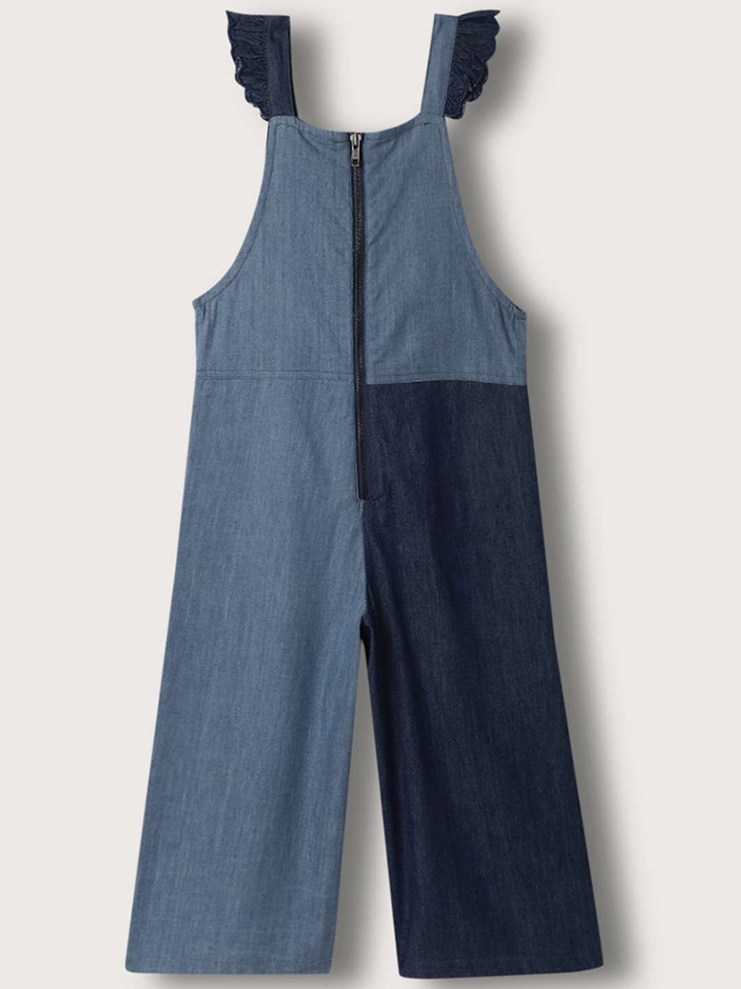 Elle Kids Blue Color Block Jumpsuit