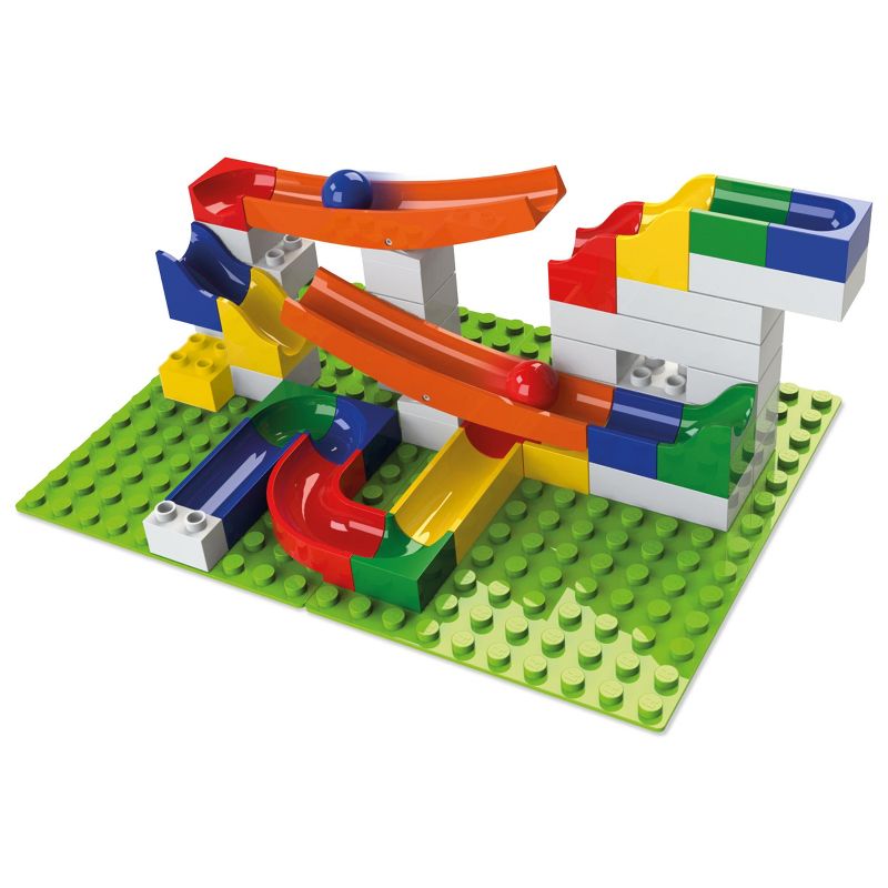 Hubelino Marble Run - 45-Piece See-Saw Expansion Set