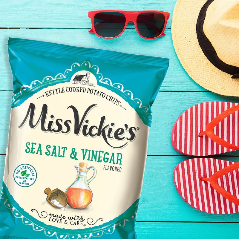 Miss Vickies Sea Salt and Vinegar Potato Chips - 8oz