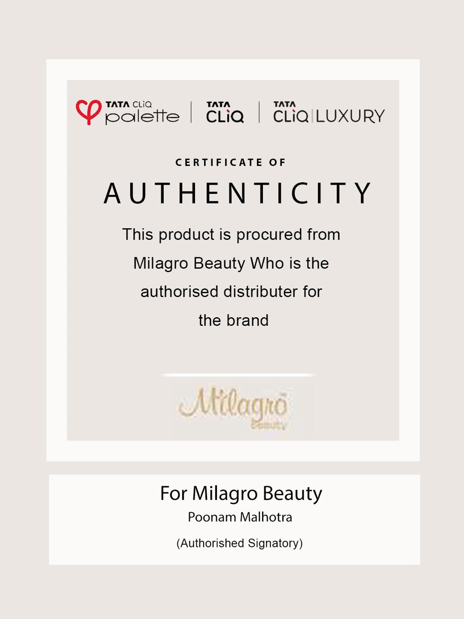 Milagro Beauty Cotton Sponge - 1 Unit