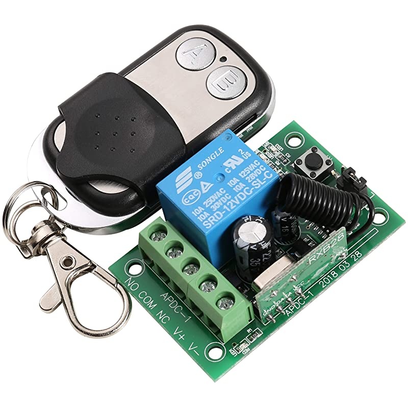 433MHz 1Channel Wireless Remote Control Switch Receiver