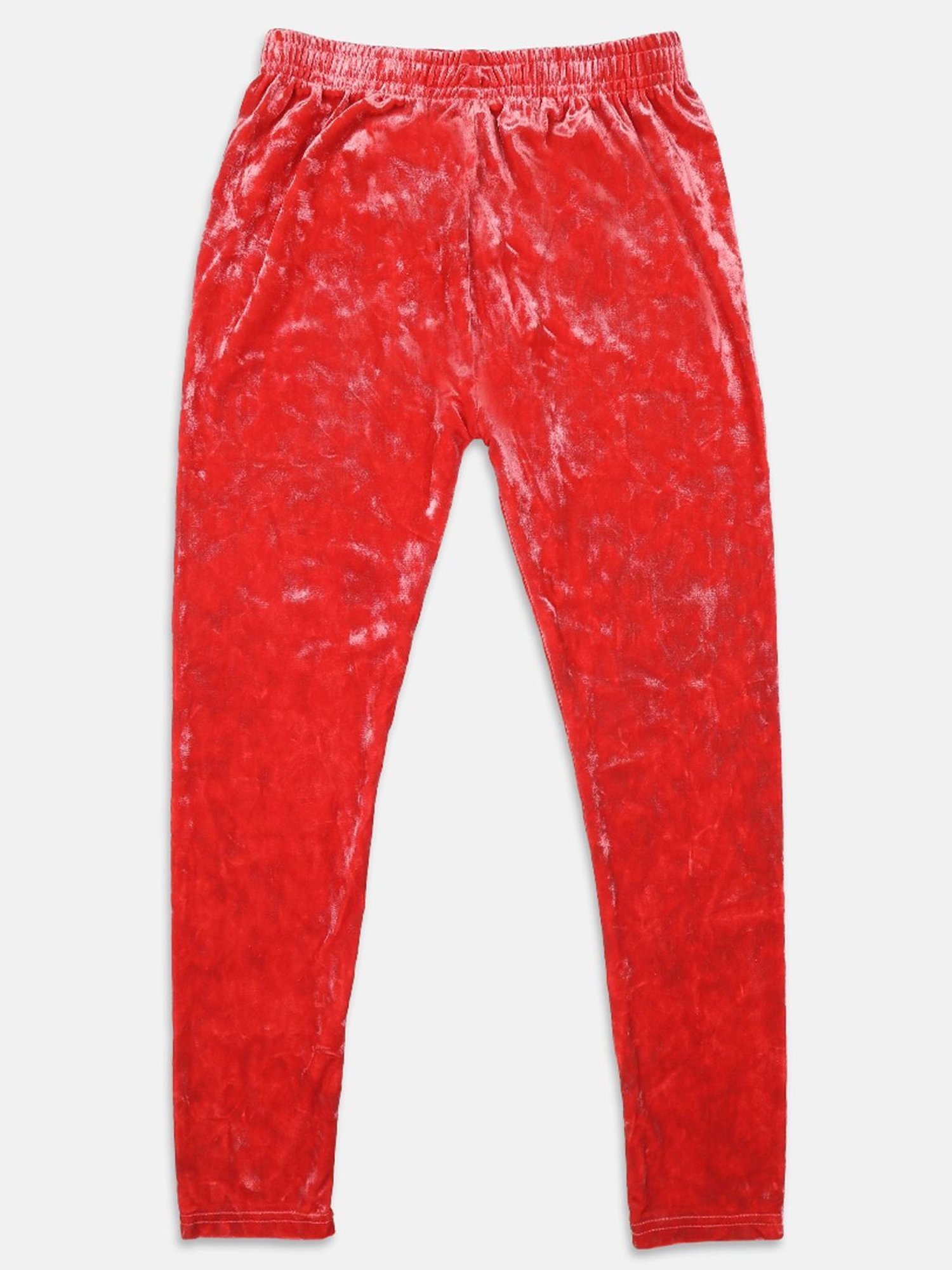 NINS MODA Girls Peach Regular Fit Leggings