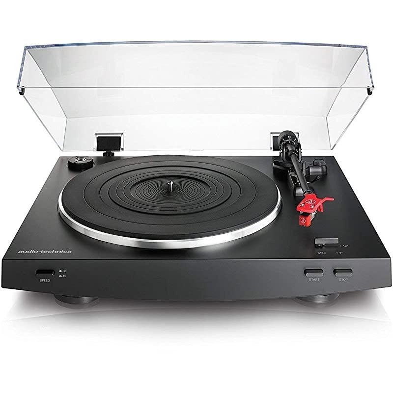 AT-LP3BK Fully Automatic Belt-Drive Stereo Turntable, Black